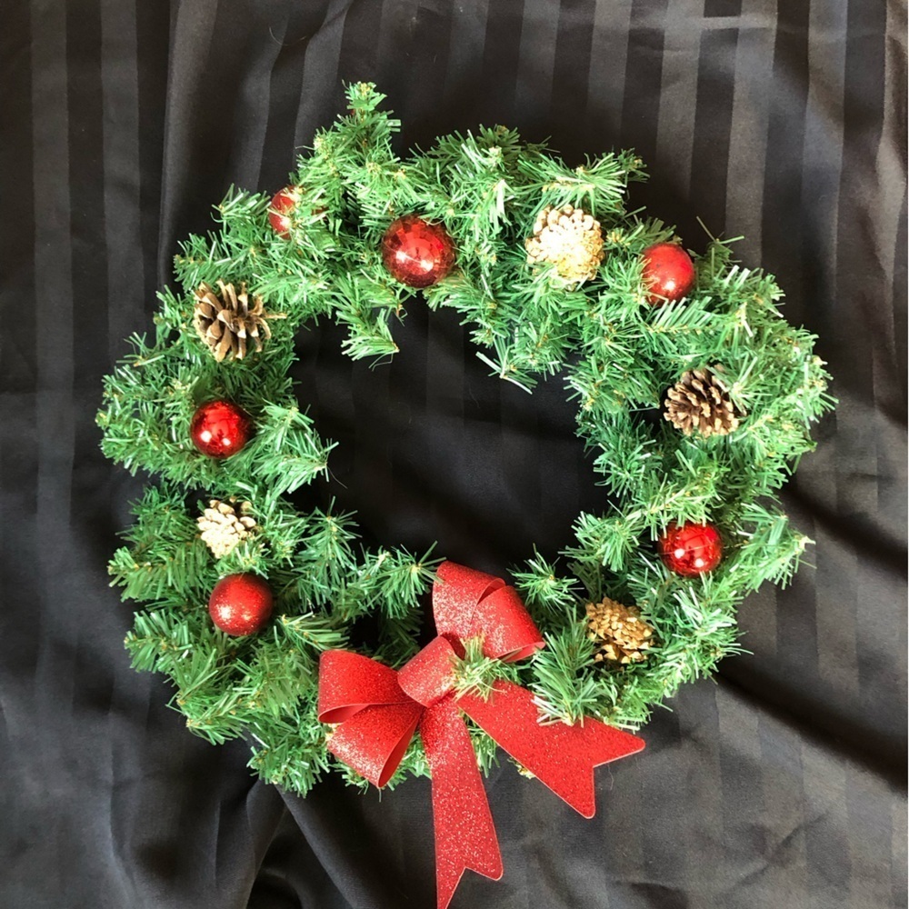 Handmade Holiday Wreath - Picture 7 of 8